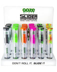 18PC DISPLAY - Ooze Slider Glass Blunt - 5"