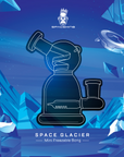 Space King Glass - 'Space Glacier' Freezable Bong