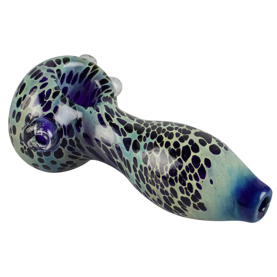 Color Spotted Glass Hand Pipe