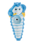 Wacky Bowlz Smoking Caterpillar Ceramic Hand Pipe - 4"