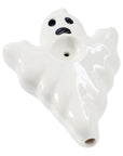 Wacky Bowlz Ghost Ceramic Hand Pipe - 4"