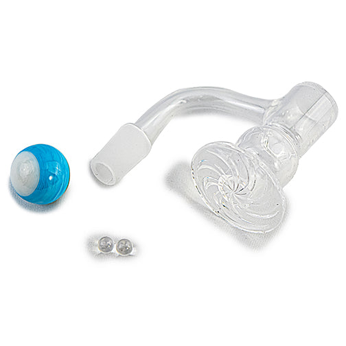 Space King Fully Fused Round Blender Terp Slurper (Light Blue)