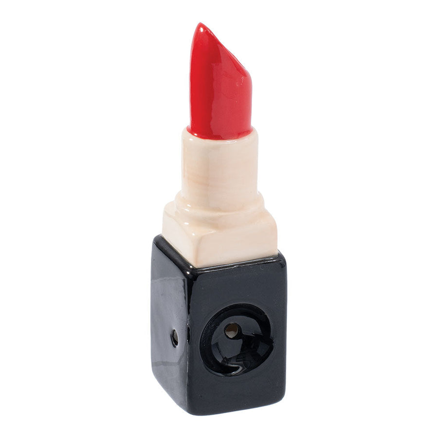 Wacky Bowlz Lipstick Ceramic Hand Pipe - 3.75"