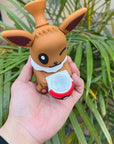 Silicone Pokemon Eevee Waterpipe