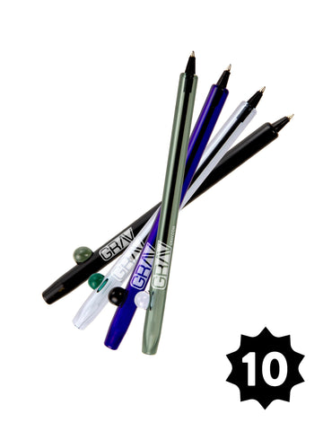 GRAV® Boro Writing Pen - Pack of 10