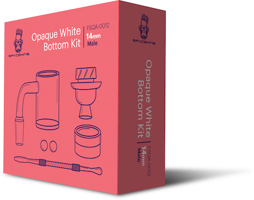 Space King Opaque White Bottom Banger Kit (Coral)