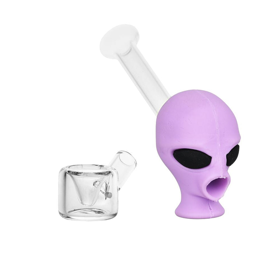 5CT Bundle - Alien Head Hand Pipe - 5" / Assorted Colors