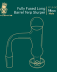 Space King Fully Fused Long Barrel Terp Slurper