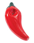 Wacky Bowlz Chili Pepper Ceramic Hand Pipe - 4"