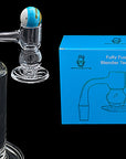 Space King Fully Fused Round Blender Terp Slurper (Light Blue)