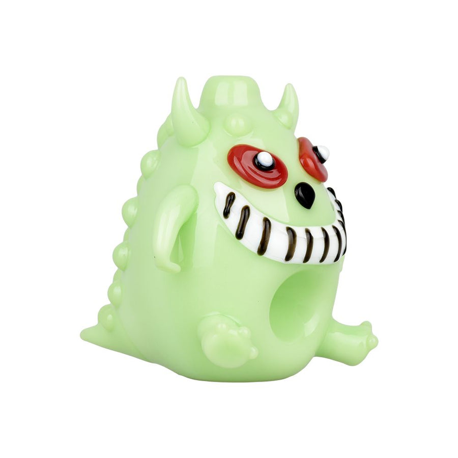 Alien Party Monster Glass Hand Pipe - 2.5" / Colors Vary