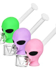 5CT Bundle - Alien Head Hand Pipe - 5" / Assorted Colors