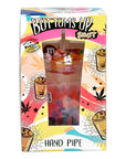 Dabtized Bottoms Up Shot Glass Hand Pipe - 4"/ Assorted Designs