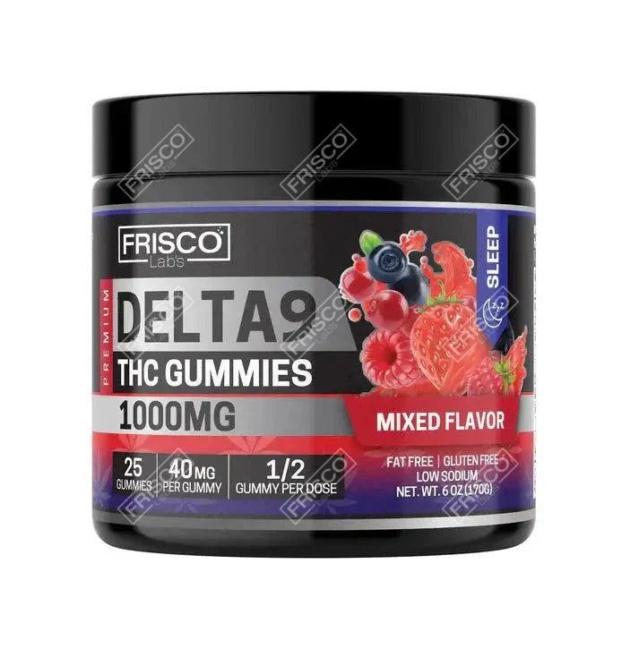 Delta 9 Gummies - 1000mg | 25 Pcs Gummies