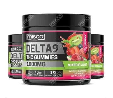 Delta 9 Gummies - 1000mg | 25 Pcs Gummies