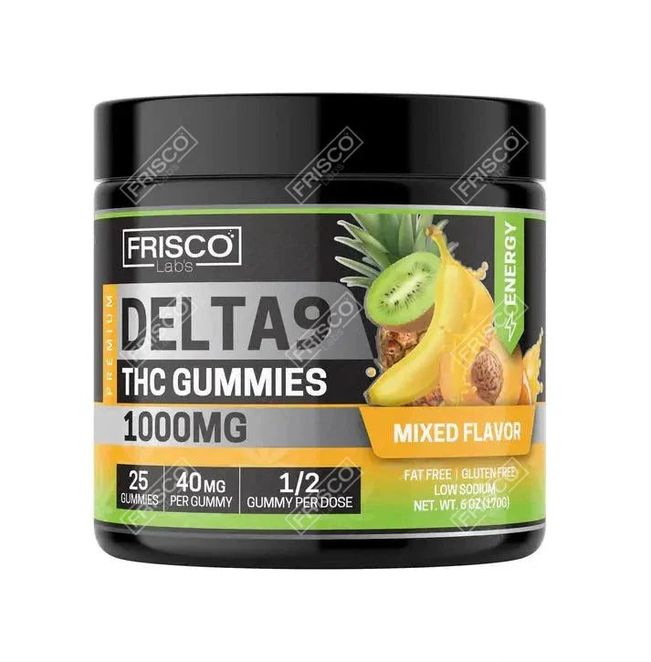 Delta 9 Gummies - 1000mg | 25 Pcs Gummies