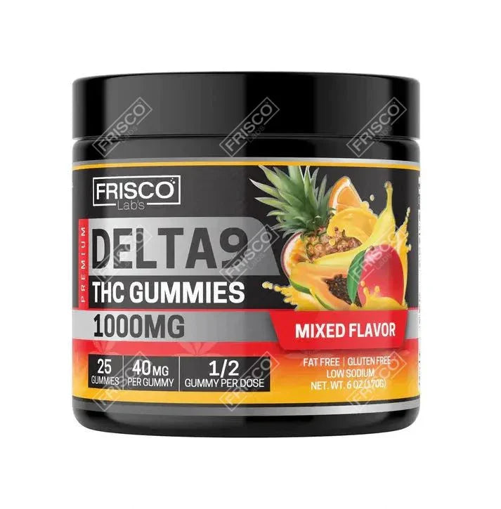 Delta 9 Gummies - 1000mg | 25 Pcs Gummies