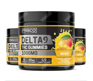 Delta 9 Gummies - 1000mg | 25 Pcs Gummies