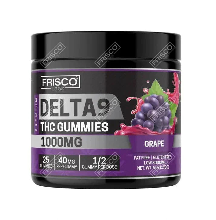 Delta 9 Gummies - 1000mg | 25 Pcs Gummies