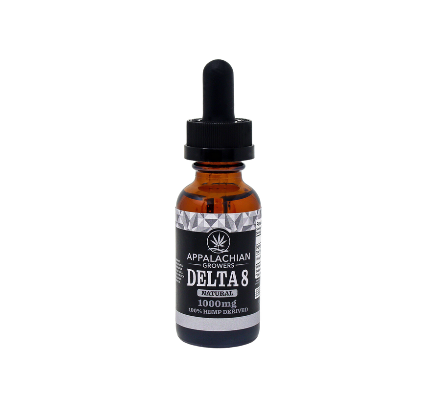 Delta 8 Tincture - 1000mg Natural