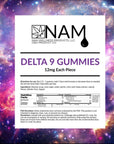 Delta 9 THC Hemp Gummies - Strawberry