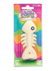 Wacky Bowlz Fish Skeleton Ceramic Hand Pipe - 4"