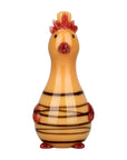 A Fowl Most Friendly Glass Hand Pipe - 4.5" / Colors Vary