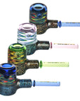 Pulsar Funky Fireflies Hand Pipe - 4.75" / Colors Vary