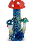 Mushroom Glass Hand Pipe