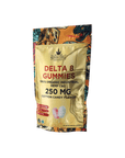 Super Chill CBD - Delta 8 Gummies Pouch - 250 MG - 100% Natural - 10 Gummies (25MG Each) - Made in USA