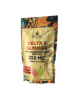 Super Chill CBD - Delta 8 Gummies Pouch - 250 MG - 100% Natural - 10 Gummies (25MG Each) - Made in USA