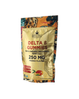 Super Chill CBD - Delta 8 Gummies Pouch - 250 MG - 100% Natural - 10 Gummies (25MG Each) - Made in USA