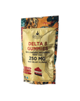 Super Chill CBD - Delta 8 Gummies Pouch - 250 MG - 100% Natural - 10 Gummies (25MG Each) - Made in USA