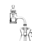 Experience Optimal Dabbing with GRAV®'s 10MM 90° Quartz Bucket, Inserts & Carb Cap Set