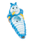 Wacky Bowlz Smoking Caterpillar Ceramic Hand Pipe - 4"