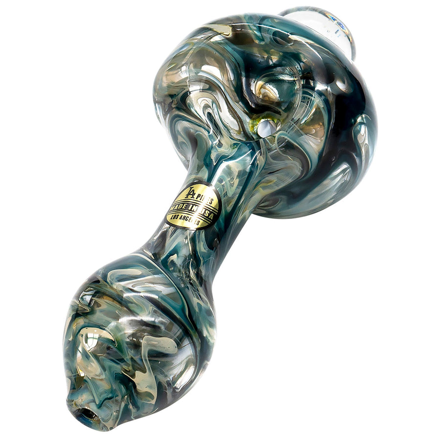 LA Pipes "Primordial Ooze" Glass Spoon Pipe