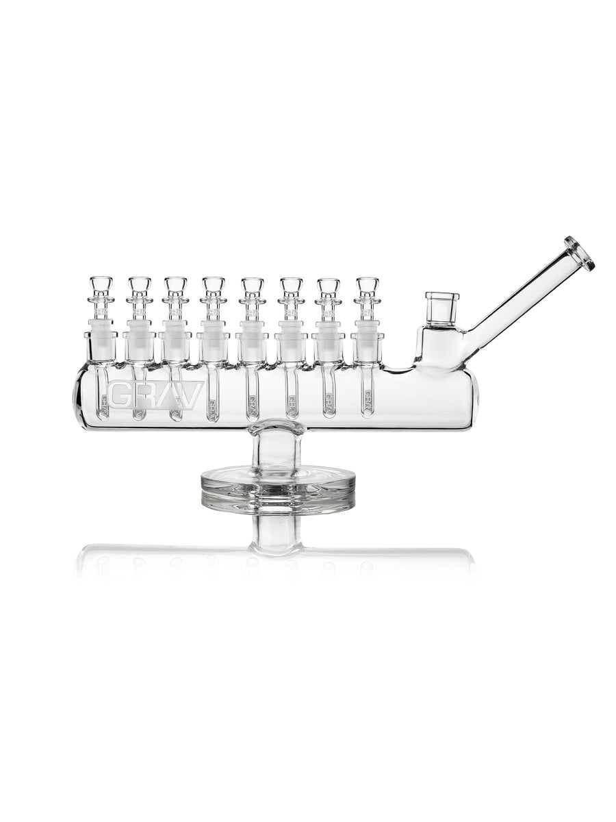 GRAV® Clear Menorah