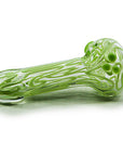 Glass Hand Pipe - Slime Swirl (3.5")